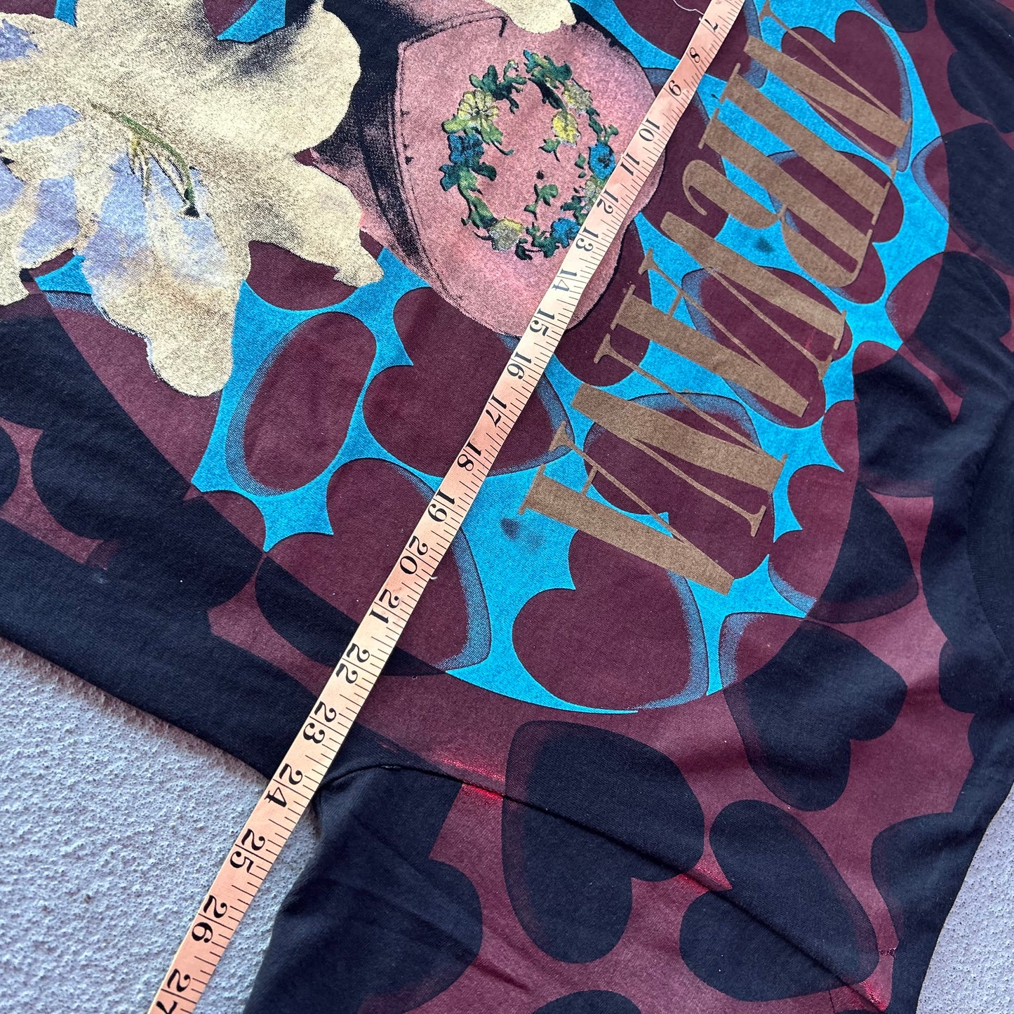 (XL) Nirvana reprint heart shaped box AOP