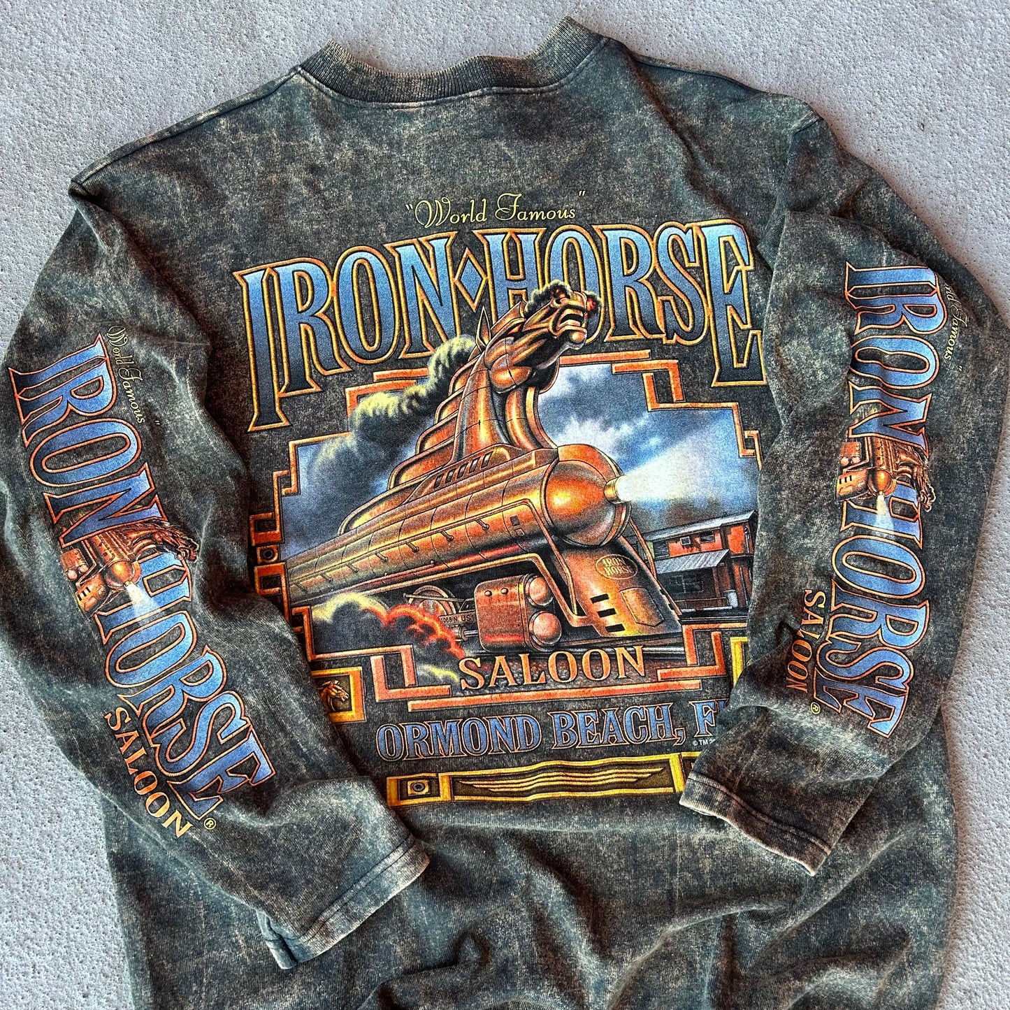 (M) Iron Horse Vintage Longsleeve