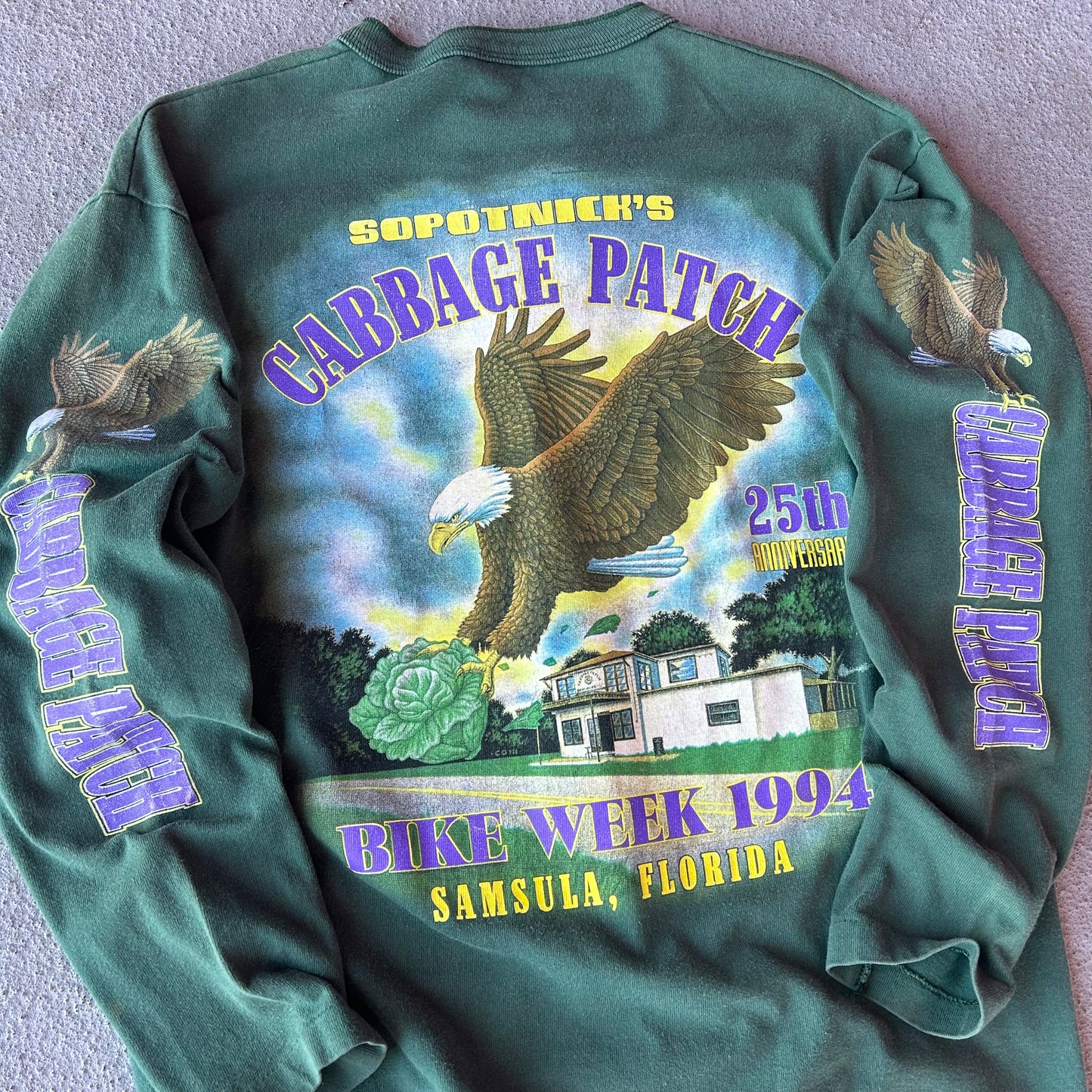 (M) vintage cabbage patch biker Longsleeve 94’