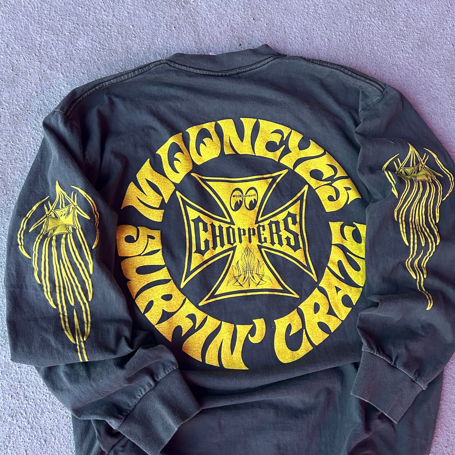 (L) MODERN west coast choppers mooneyes Longsleeve
