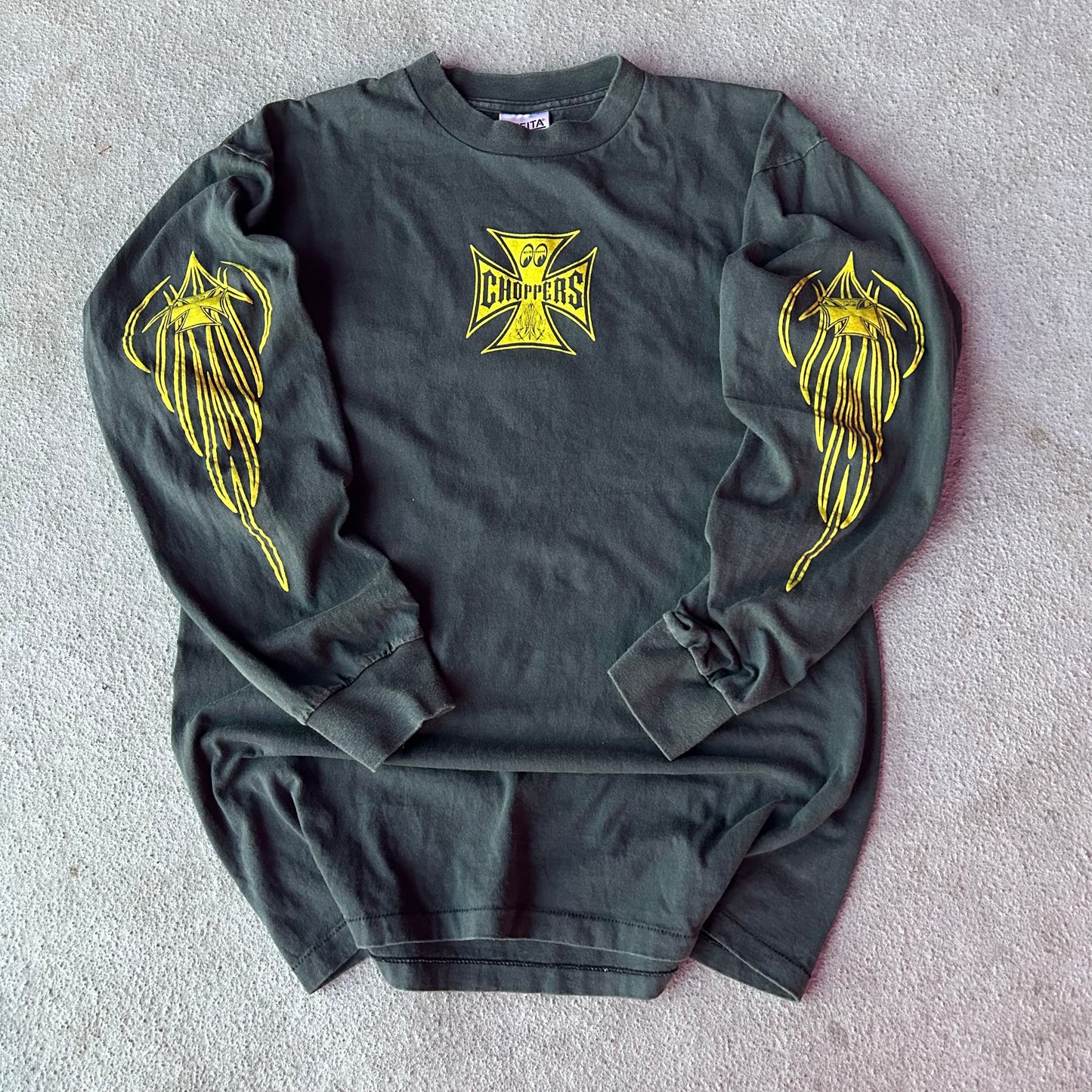 (L) MODERN west coast choppers mooneyes Longsleeve