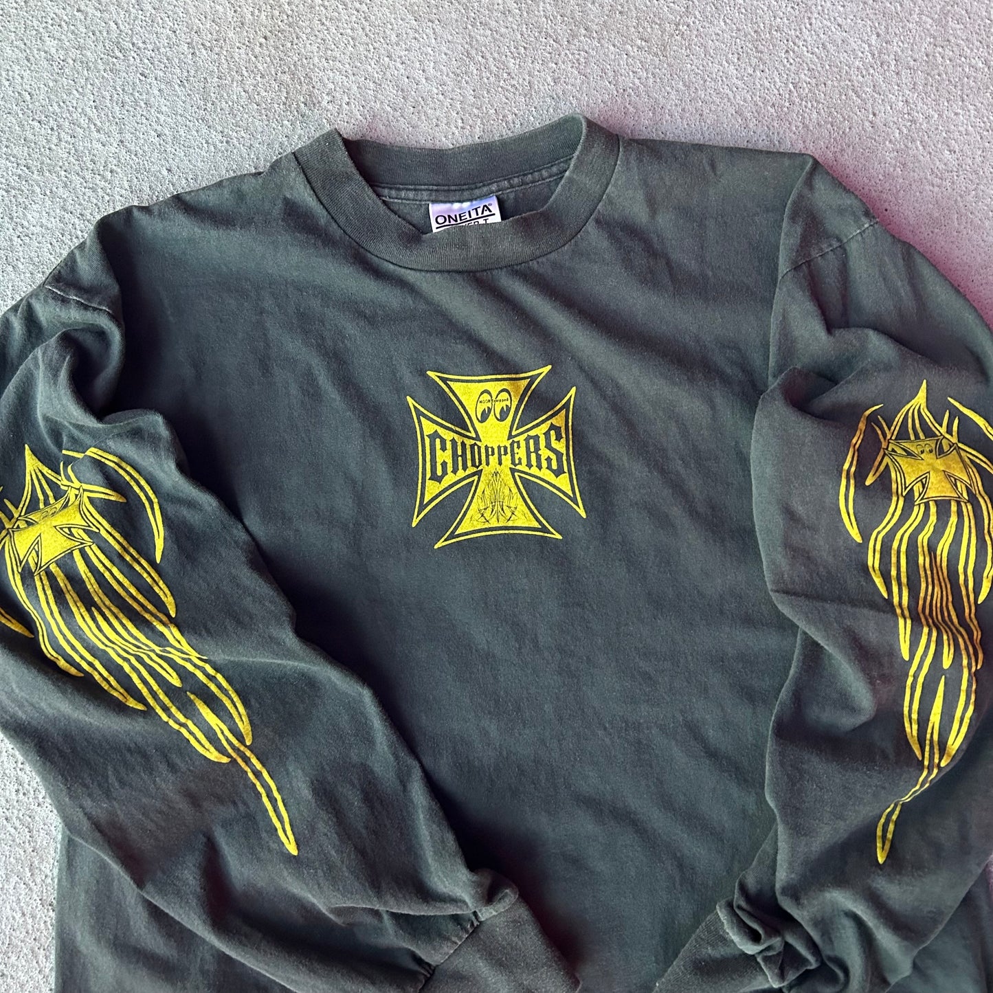 (L) MODERN west coast choppers mooneyes Longsleeve