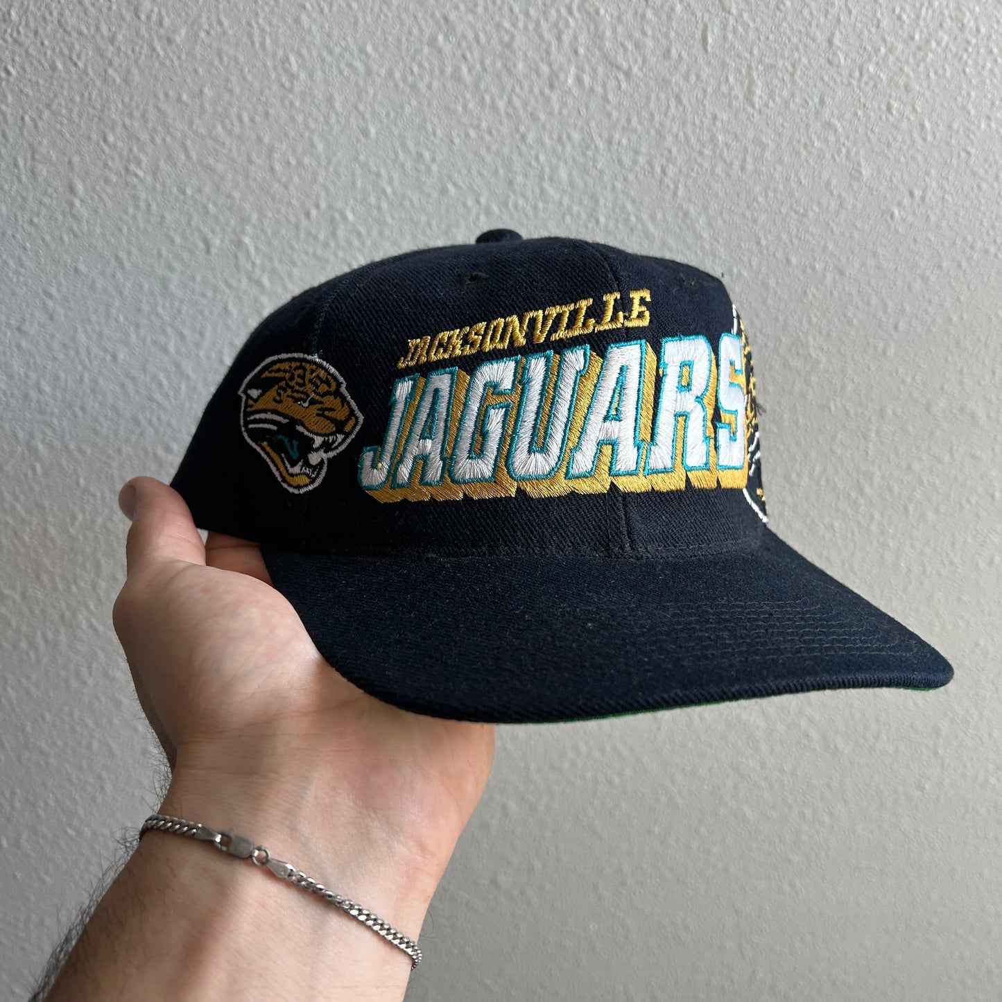 Vintage Jacksonville Jaguars 90's Sports Specialties NFL Proline Black Snapback