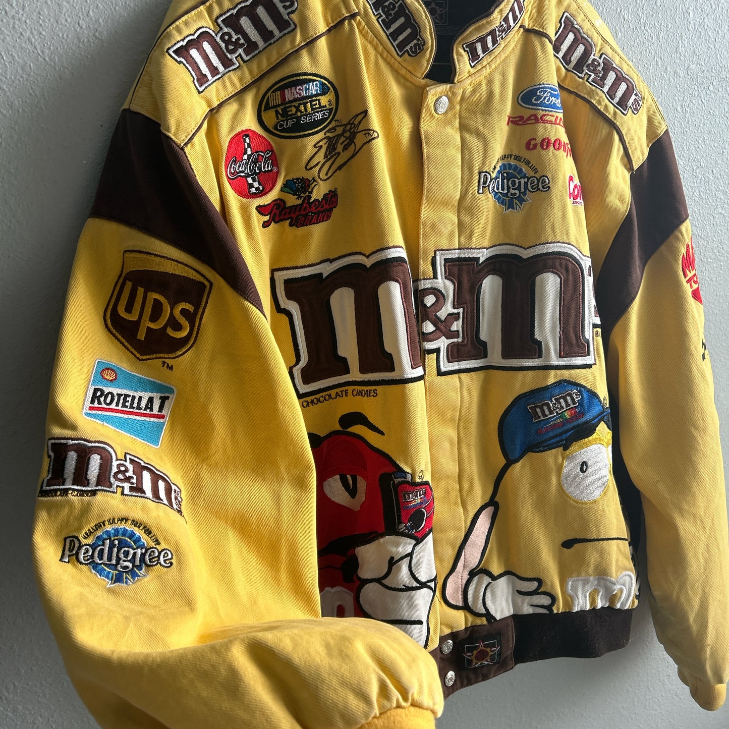 Vintage M&M’s NASCAR Jacket Jeff Hamilton (XL)