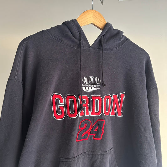 (L) vintage Jeff Gordon NASCAR hoodie