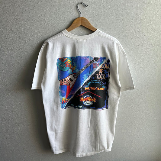 (Best fits XL) Vintage 90s Hard Rock Cafe Orlando Tee