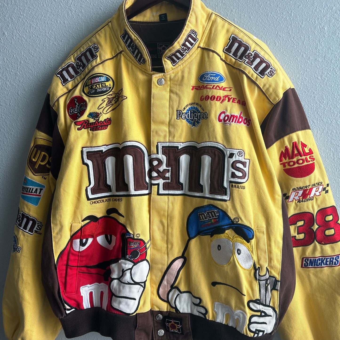 Vintage M&M’s NASCAR Jacket Jeff Hamilton (XL)