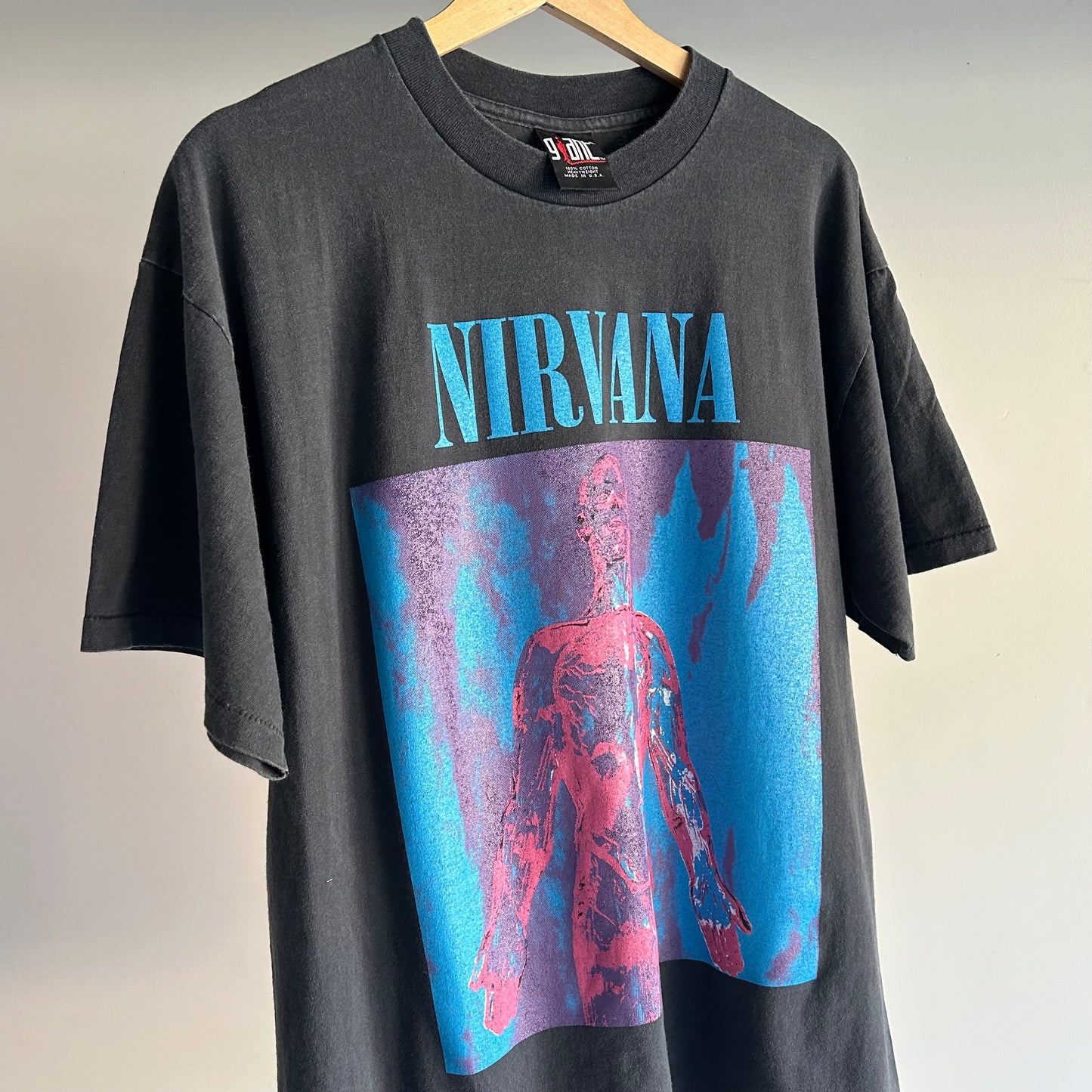 Nirvana Sliver 1993 faded T-shirt Size XL Vintage 90s Giant Tag Single Stitch MODERN REPRINT