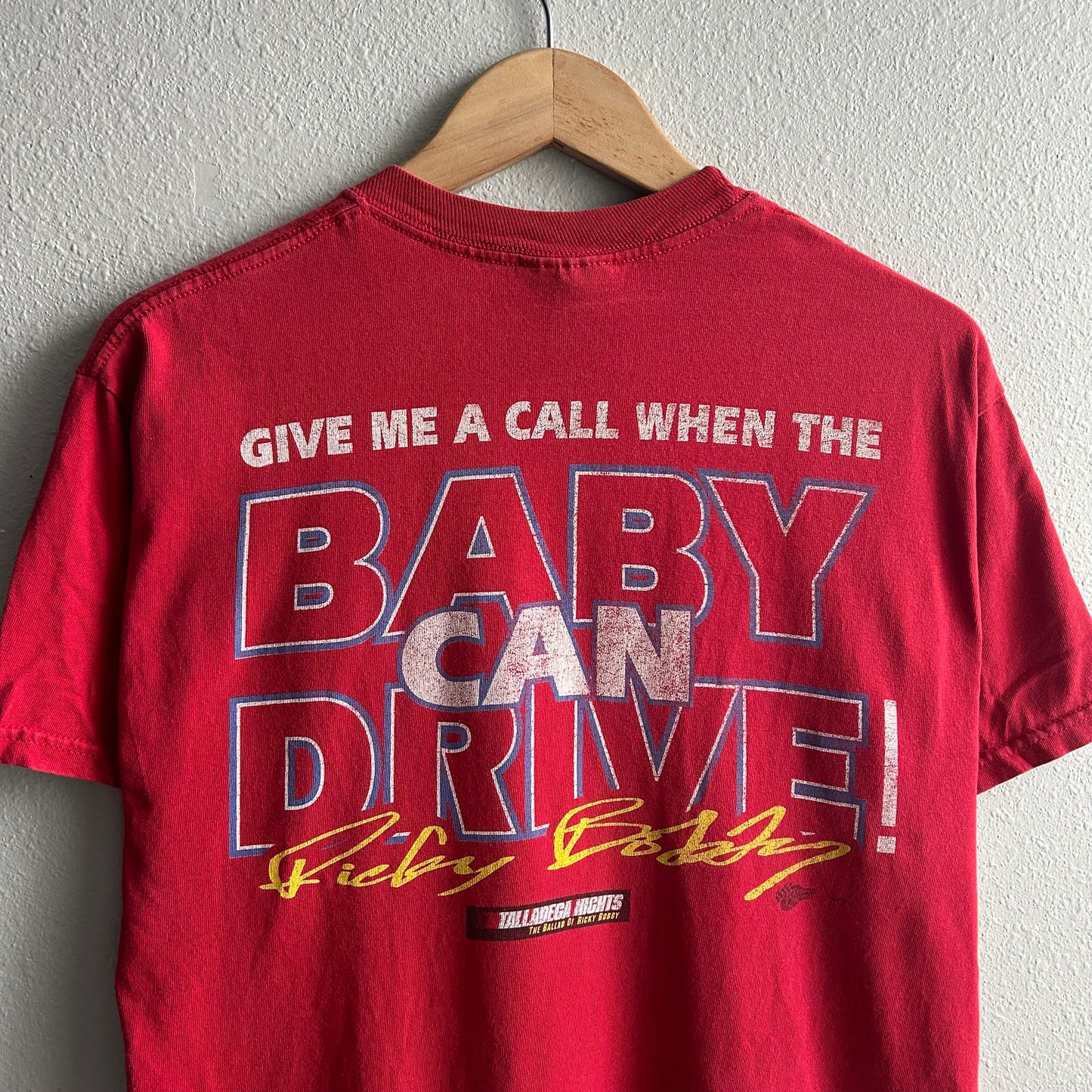 (M) vintage Ricky Bobby nascar tee shirt