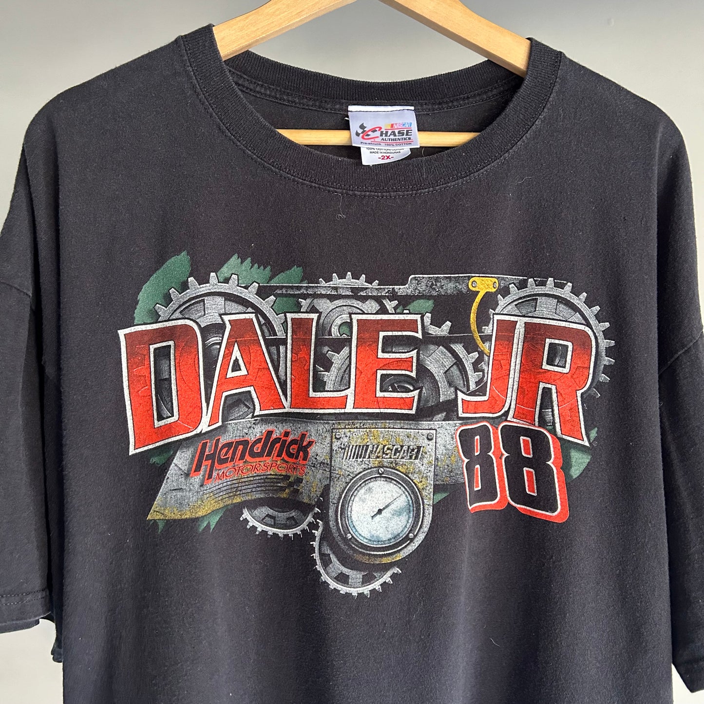 Y2K Dale Jr double sided NASCAD tee