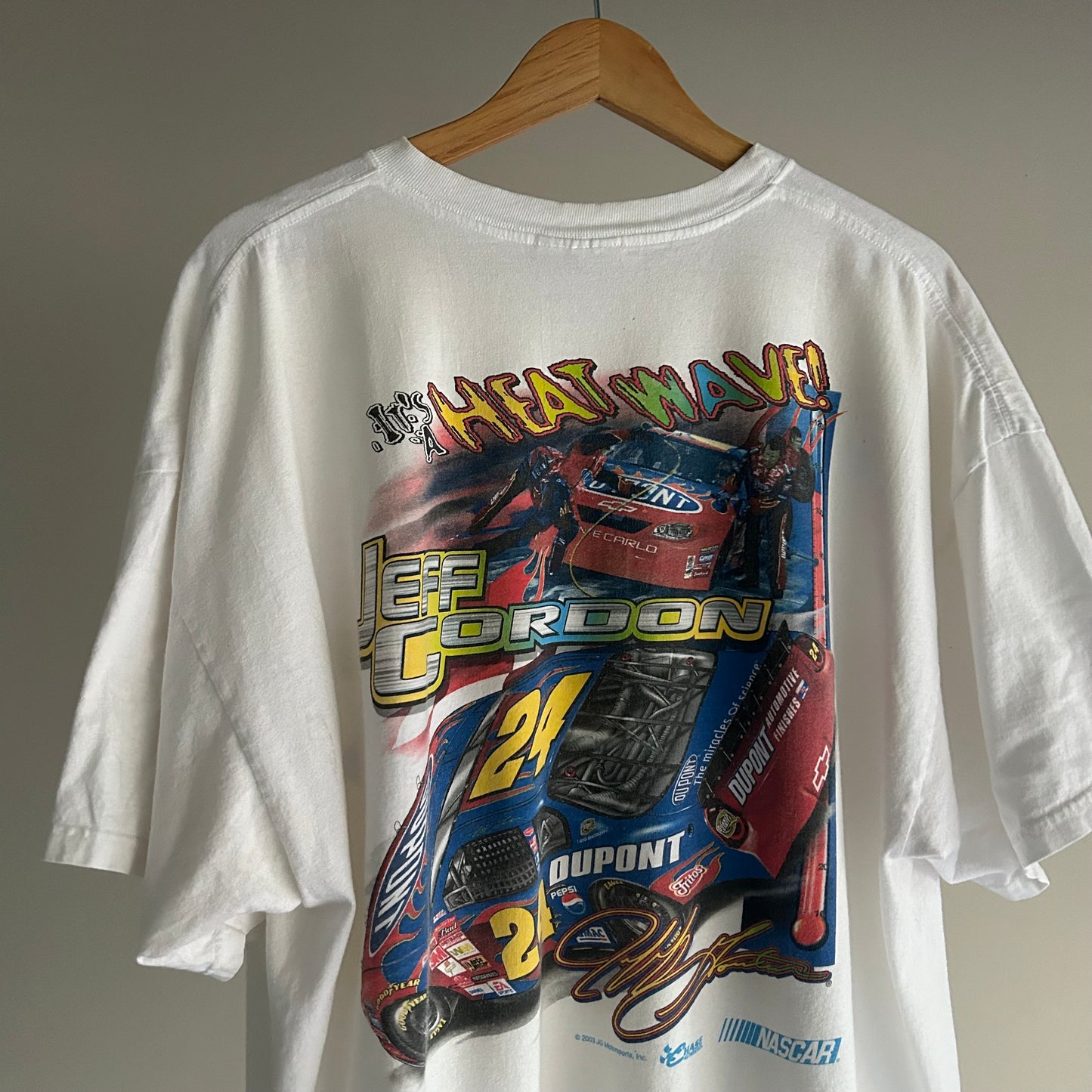 (XL) vintage Jeff Gordon NASCAR tee shirt