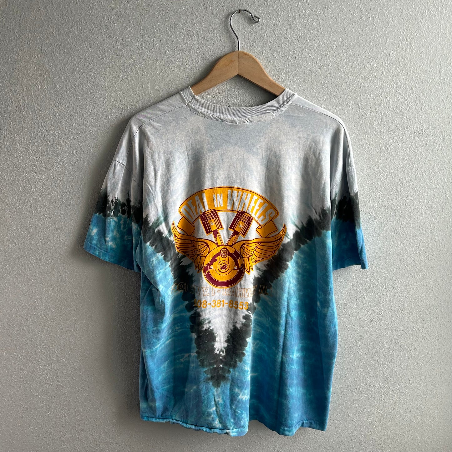 (Best fits XL) Vintage Harley Davidson tie dye tee shirt