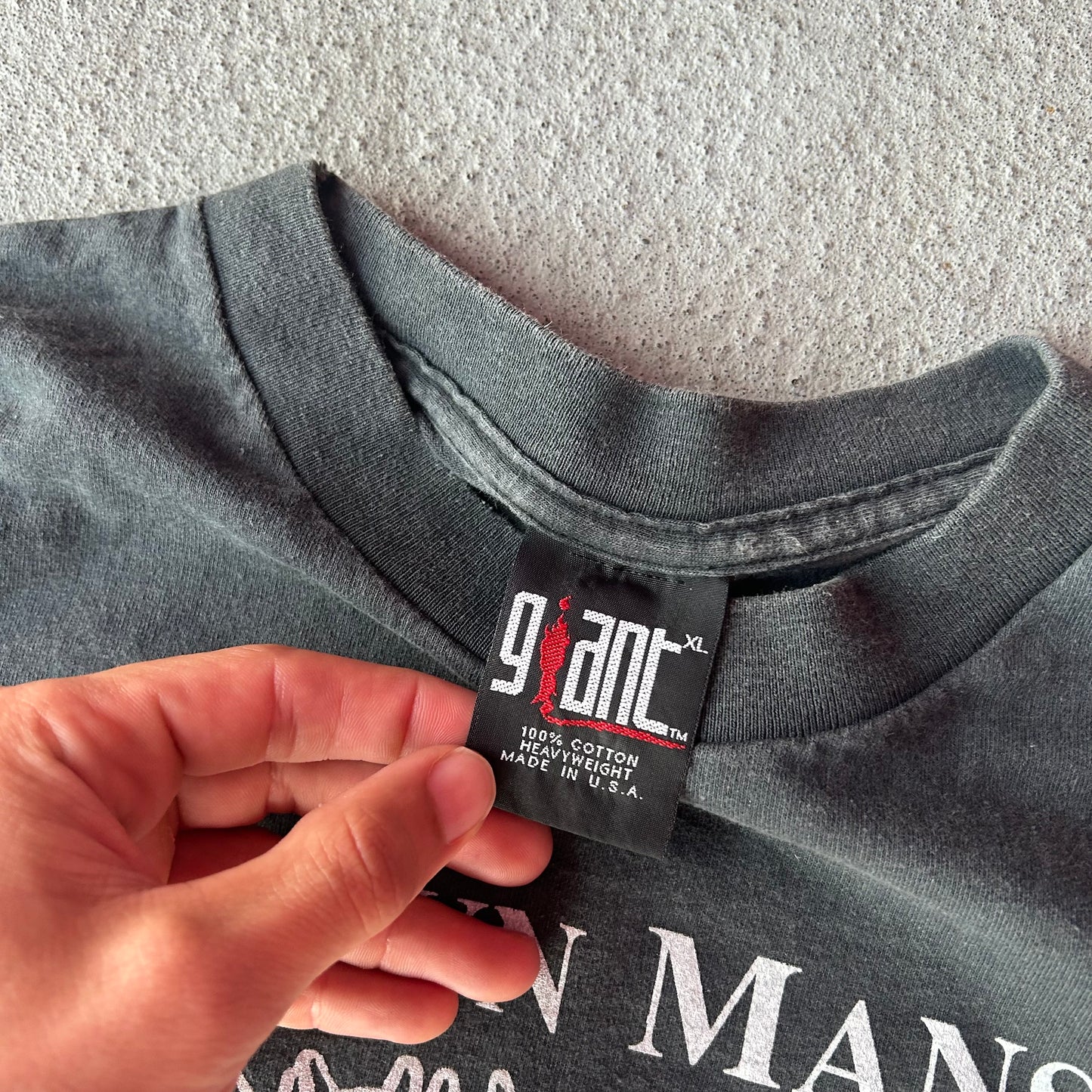 (XL) MODERN* Marilyn Manson believe tee shirt