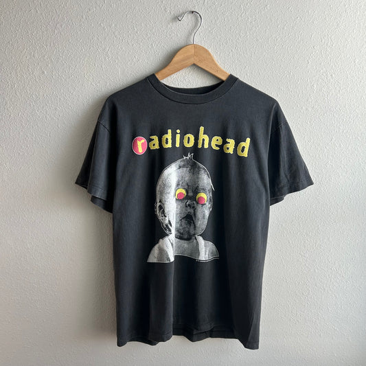 (XL) Radiohead reprint black Pablo honey tour tee shirt