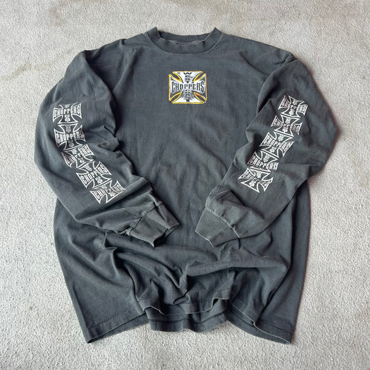(XL) MODERN* WCC Long sleeve center logo tee shirt