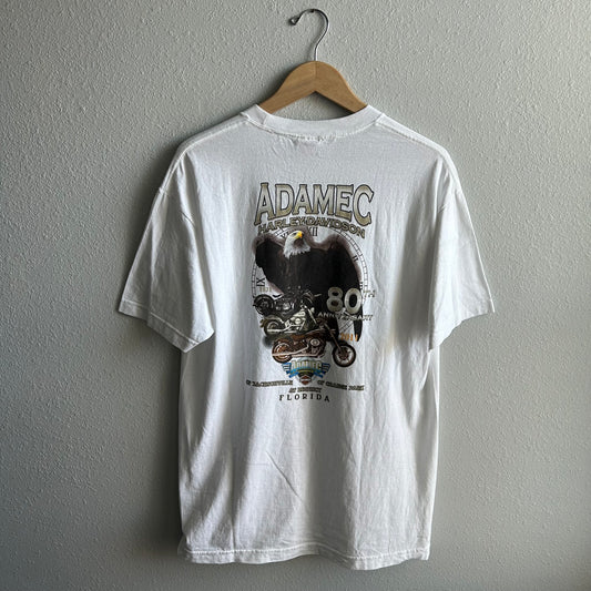 (XL) Vintage Harley Davidson ADAMEC Jacksonville Tee shirt