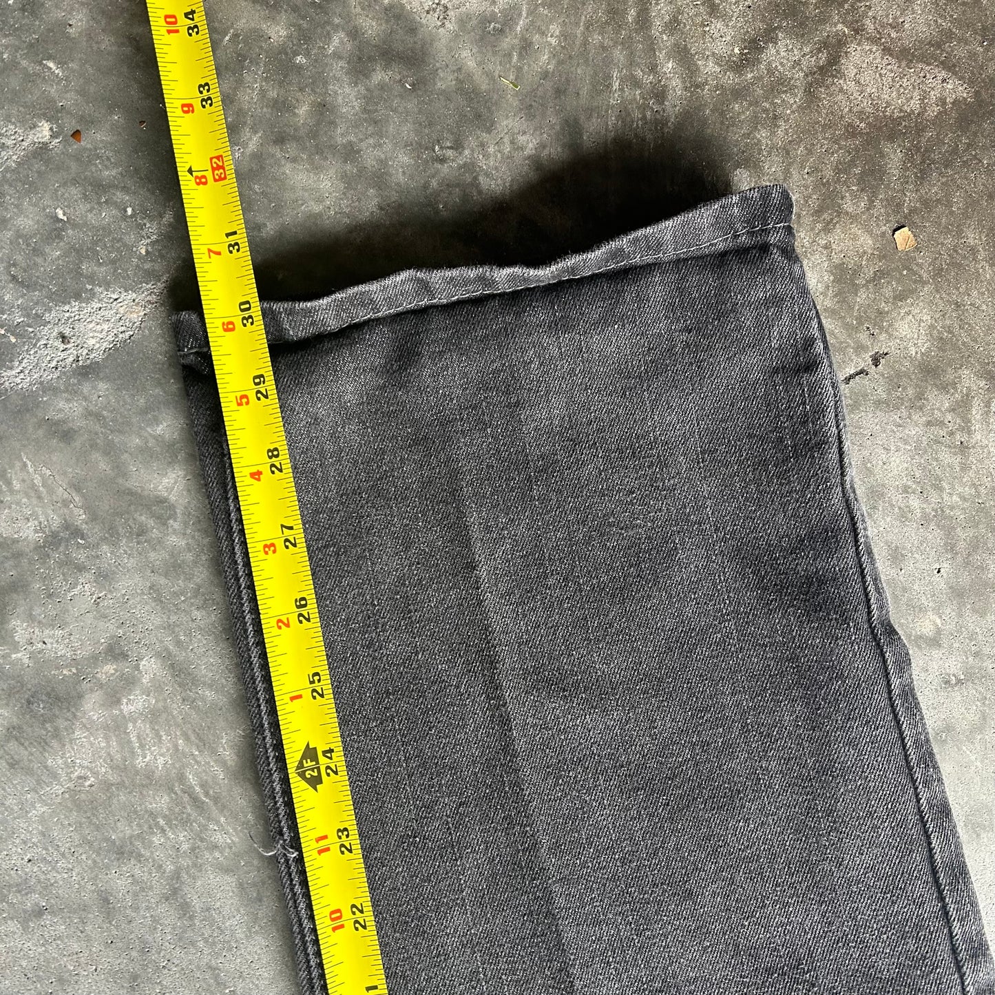 (36x31) enyce Y2K baggy grey wash pants