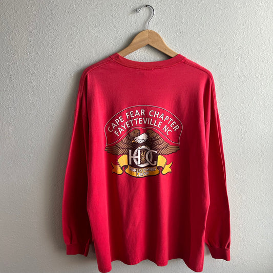 (XXL) Vintage Y2K Harley Davidson North Carolina Longsleeve