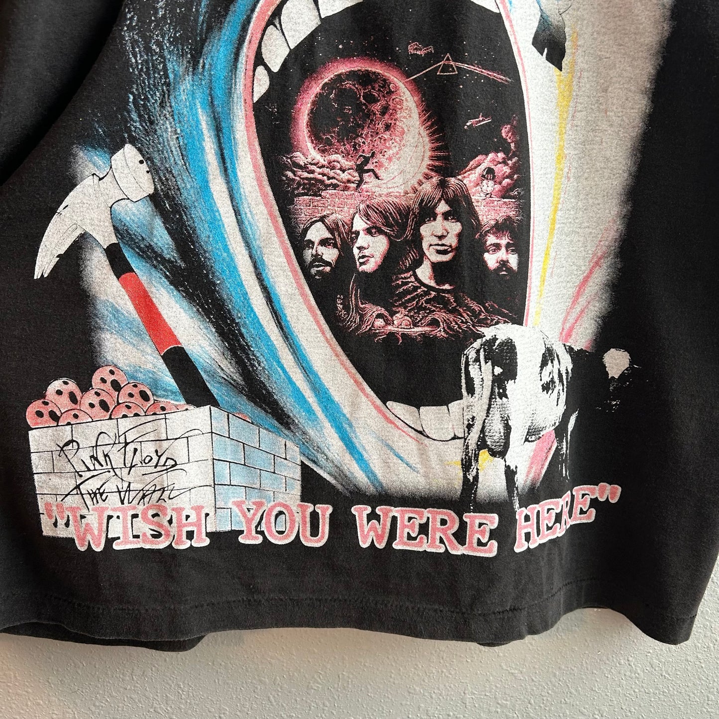 (XL) Pink Floyd wish you were here REPRINT