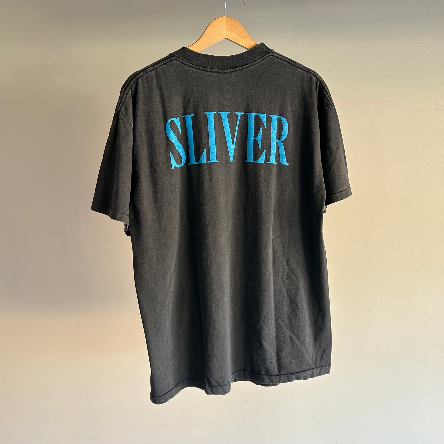 Nirvana Sliver 1993 faded T-shirt Size XL Vintage 90s Giant Tag Single Stitch MODERN REPRINT