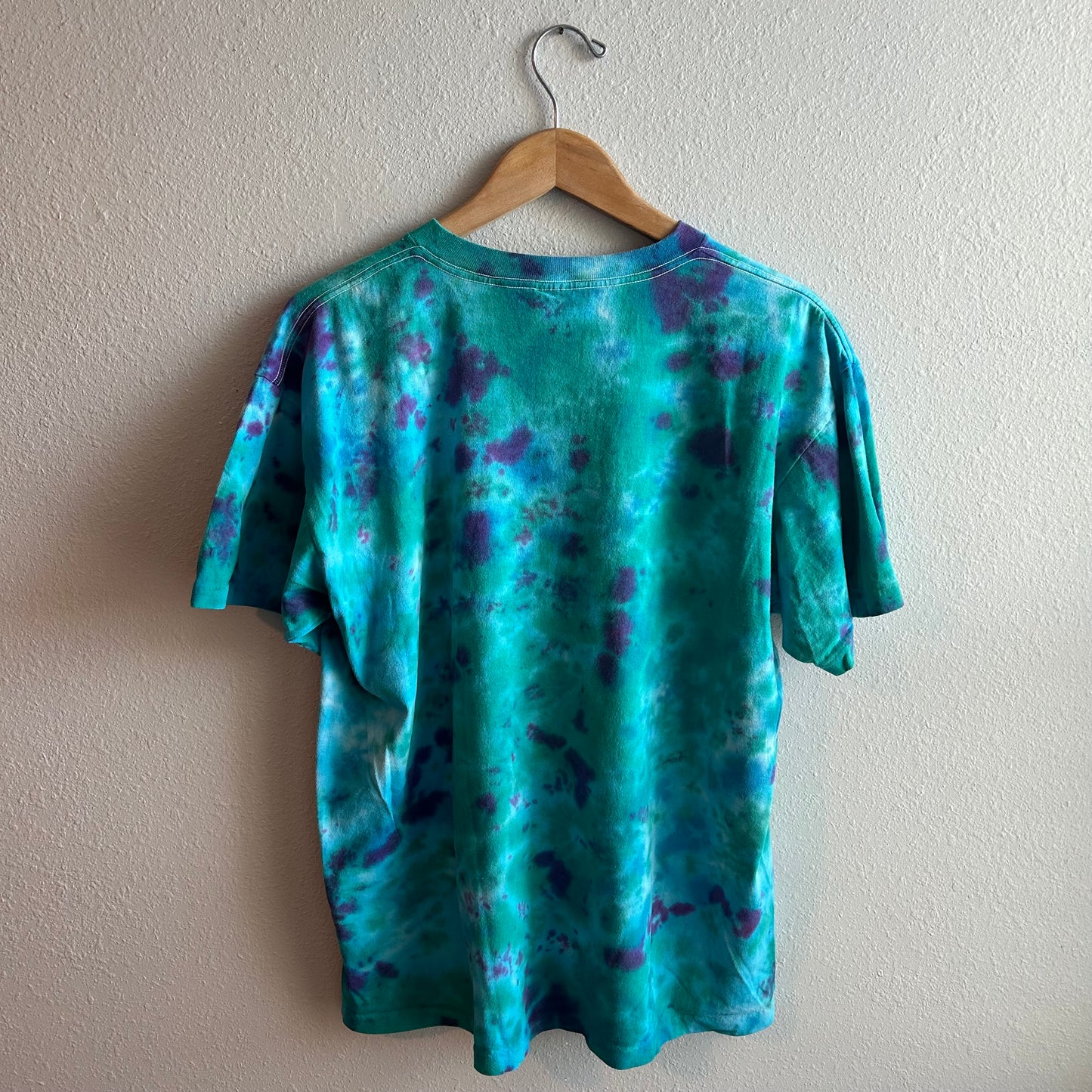 Vintage 90s Michael mike dubois not fade away 1993 Grateful Dead Tie Dye Shroom Weed drug t shirt