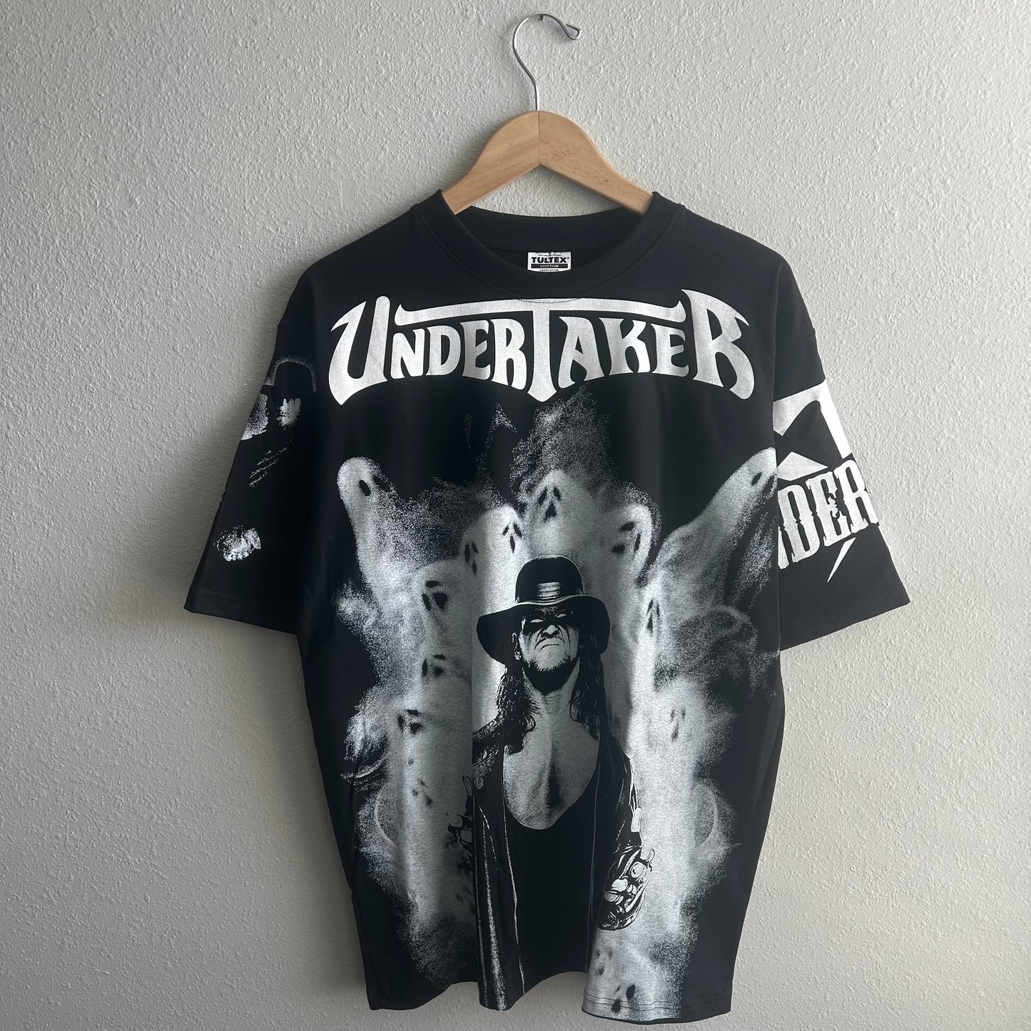 (XL) undertaker AOP reprint vintage tee shirt