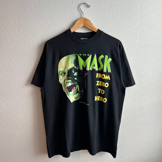 (XL) The Mask Movie Rare Vintage REPRINT Single Stitch T-shirt Tultex Tag