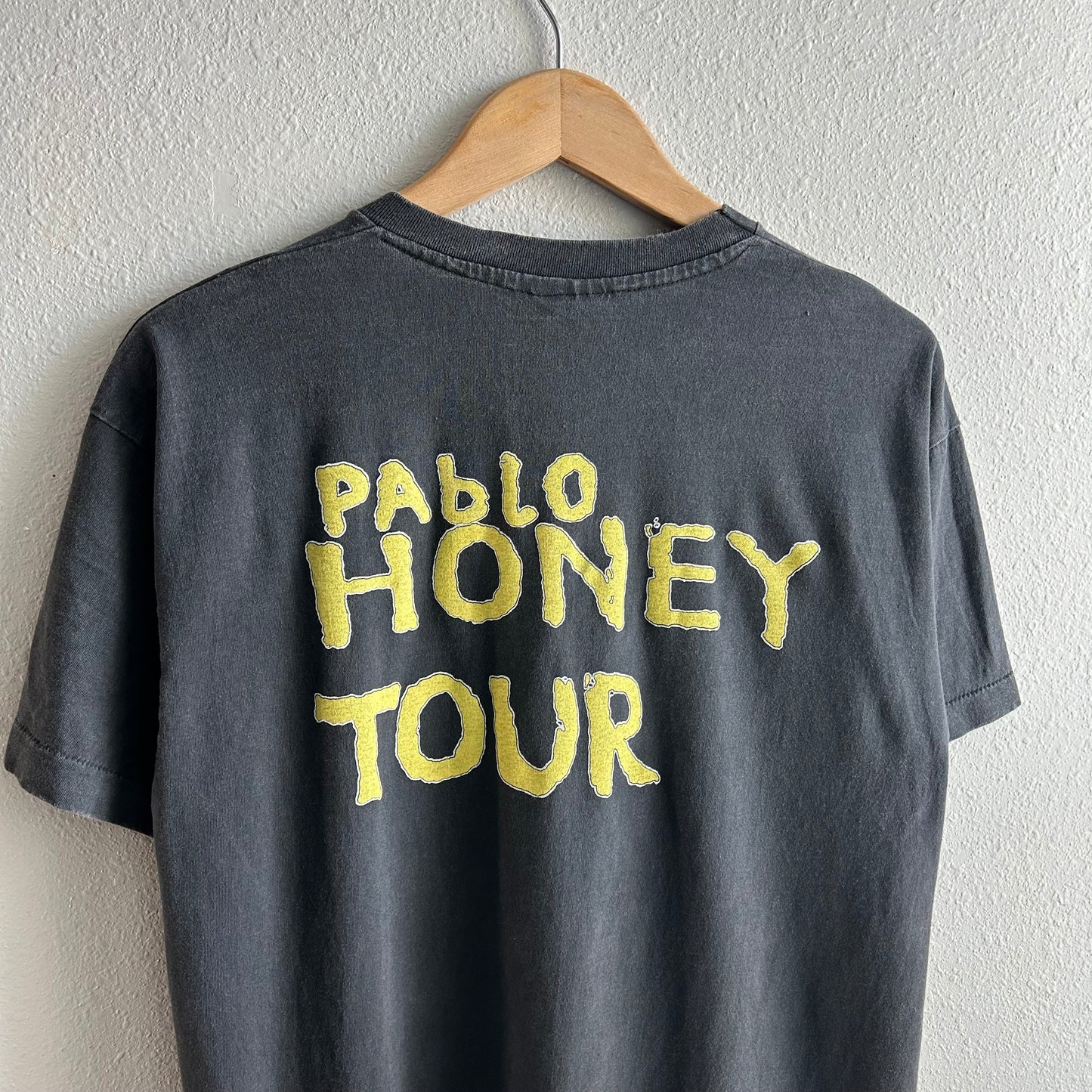 (XL) Radiohead reprint black Pablo honey tour tee shirt