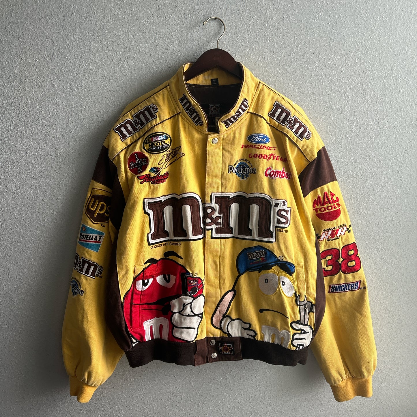 Vintage M&M’s NASCAR Jacket Jeff Hamilton (XL)