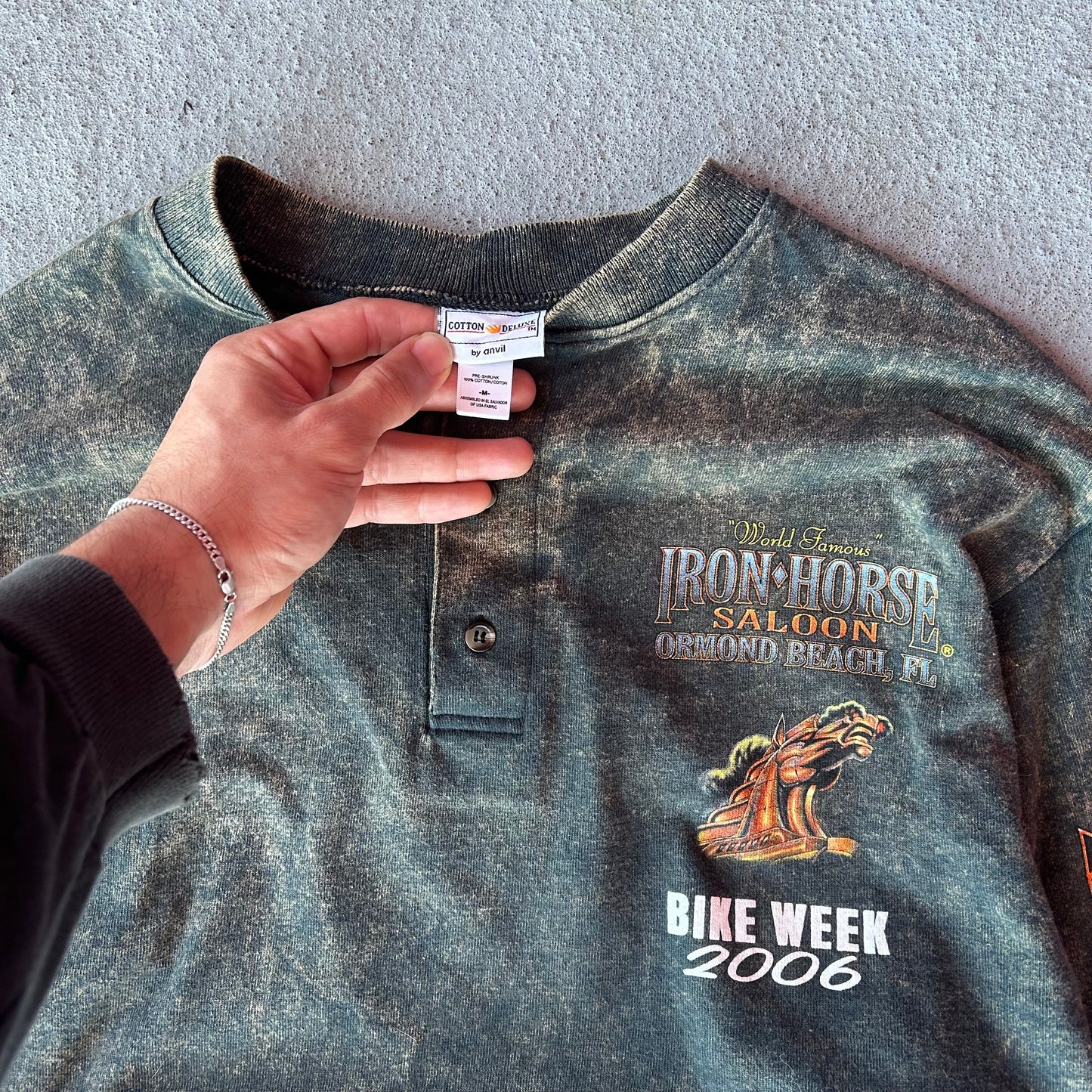 (M) Iron Horse Vintage Longsleeve