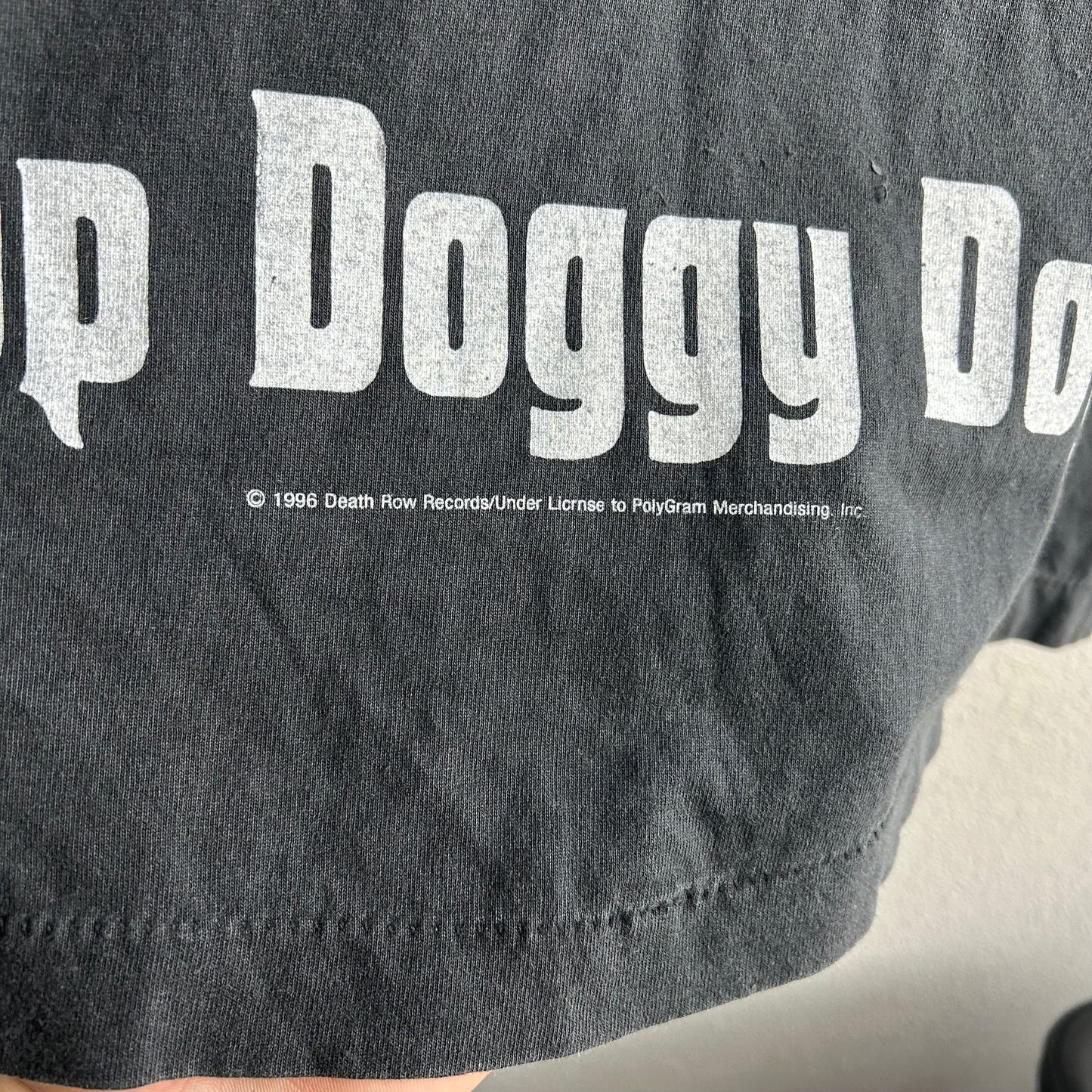 (L & XL) Snoop Dogg Reprint Tha doggfather tee shirt