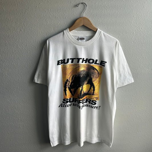 (XL) Butthole Surfers REPRINT tick alive with pleasure tee shirt