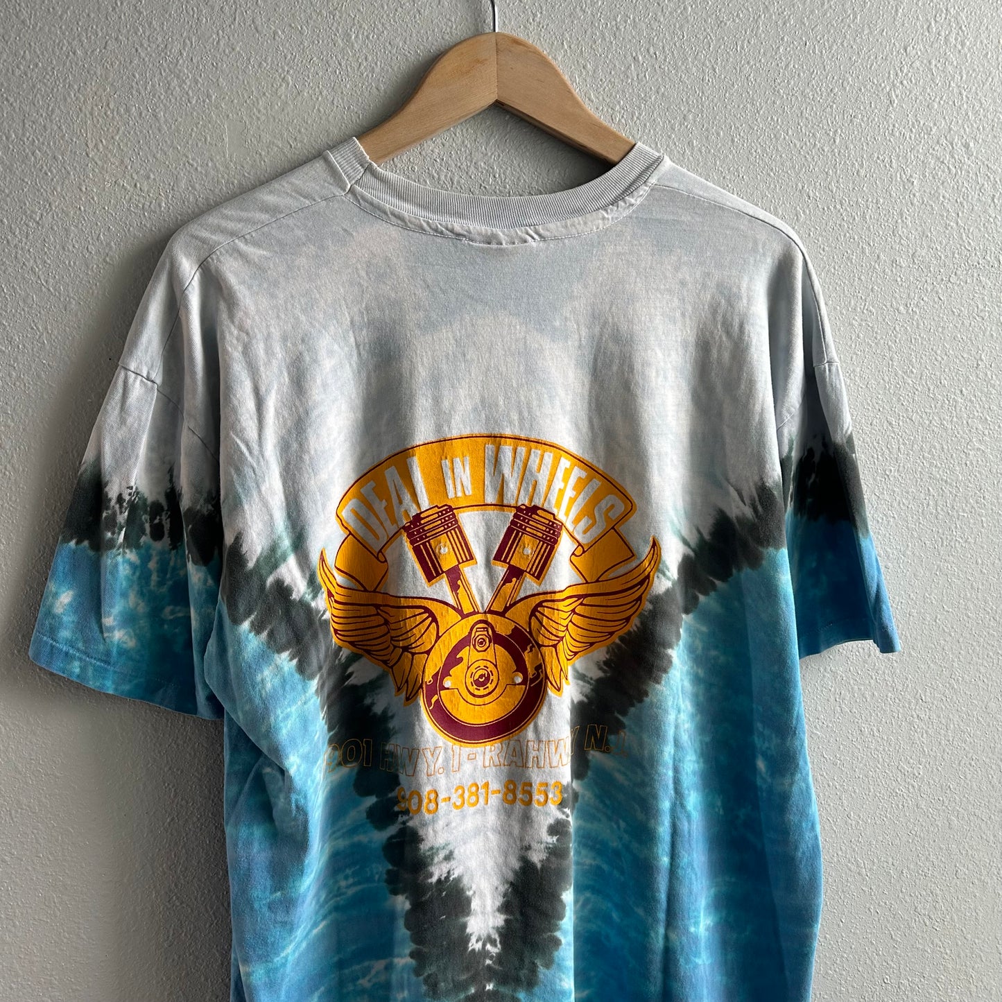 (Best fits XL) Vintage Harley Davidson tie dye tee shirt