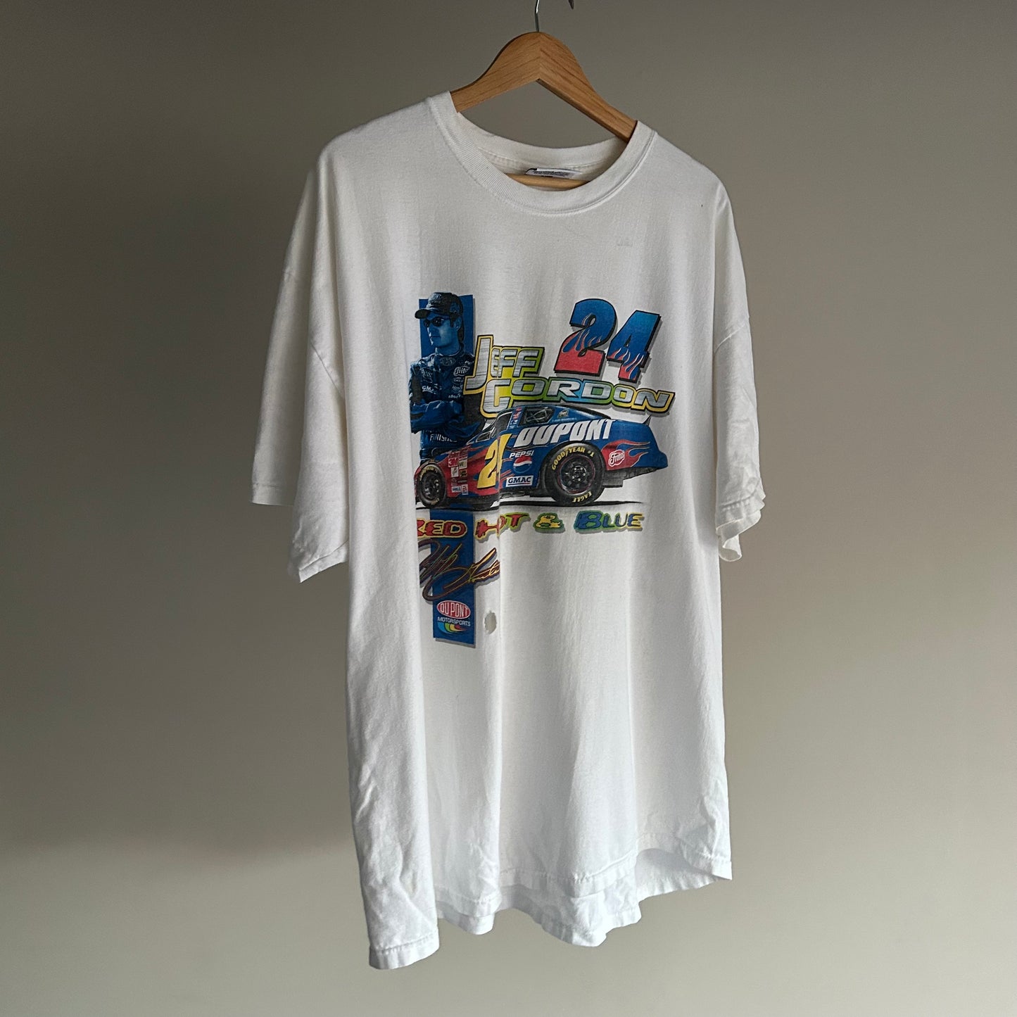 (XL) vintage Jeff Gordon NASCAR tee shirt