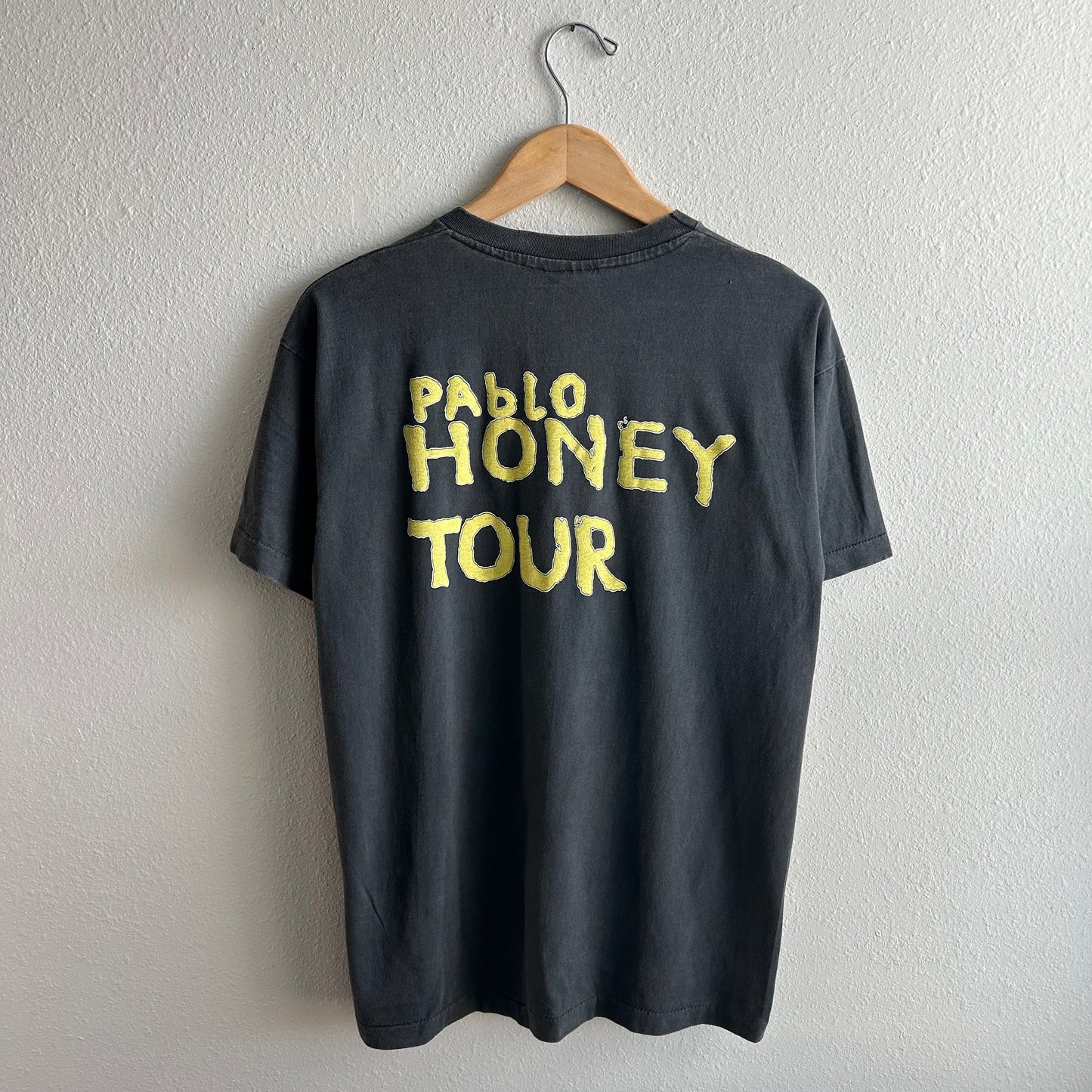 (XL) Radiohead reprint black Pablo honey tour tee shirt