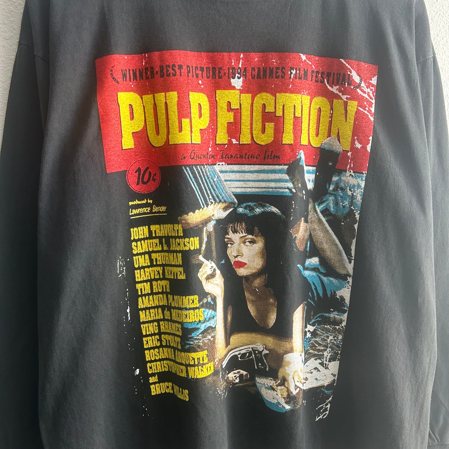 (XL) pulp fiction reprint Longsleeve tee shirt